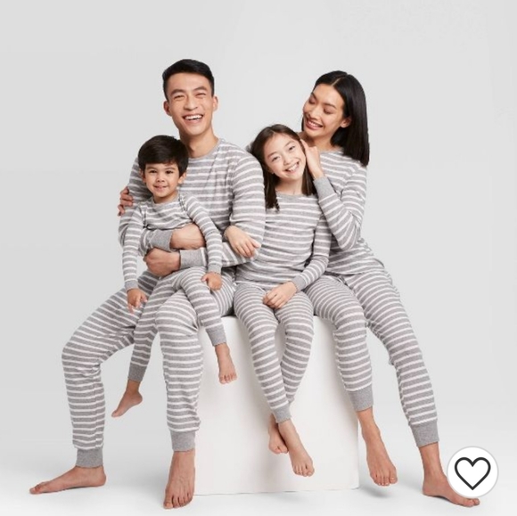 100% Cotton striped pajamas M/L - Picture 2 of 2